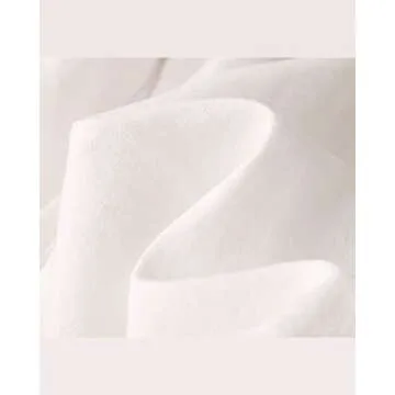 Aeneontrue Women's 100% Linen Palazzo Trousers with Pockets