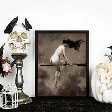 Whaline Dark Academia Wall Art Prints for Home Decor