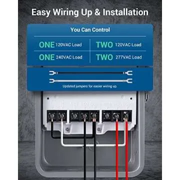 DEWENWILS Pool Pump Timer with Wi-Fi Control and Alexa