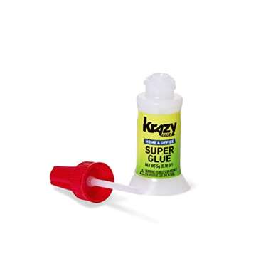 Krazy Glue, Home & Office, Super Glue, Brush Tip, 5g, 1 Count