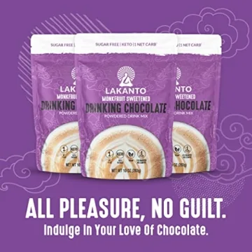 Lakanto Sugar Free Drinking Chocolate for Guilt-Free Indulgence