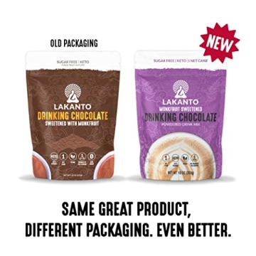 Lakanto Sugar Free Drinking Chocolate for Guilt-Free Indulgence