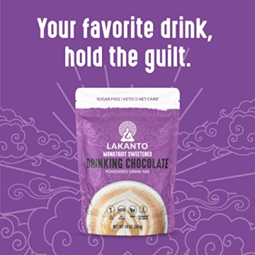 Lakanto Sugar Free Drinking Chocolate for Guilt-Free Indulgence
