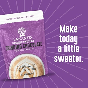 Lakanto Sugar Free Drinking Chocolate for Guilt-Free Indulgence