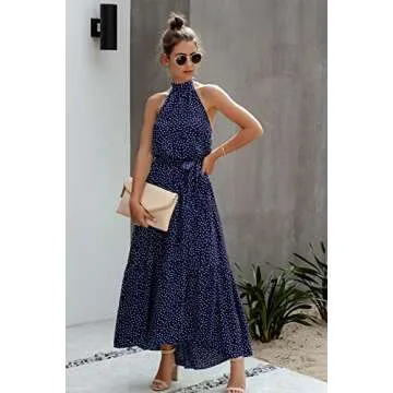 PRETTYGARDEN Floral Maxi Dress for Effortless Style