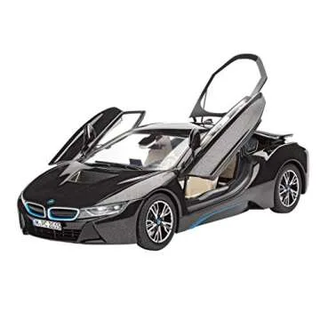 Revell 1/24 BMW I8 Model Kit - Perfect for Car Lovers