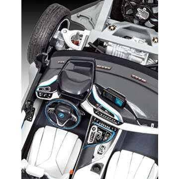 Revell 1/24 BMW I8 Model Kit - Perfect for Car Lovers