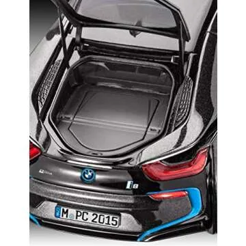 Revell 1/24 BMW I8 Model Kit - Perfect for Car Lovers