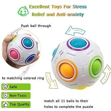 ToyerBee Pop Fidget Sensory Toys Set for All Ages