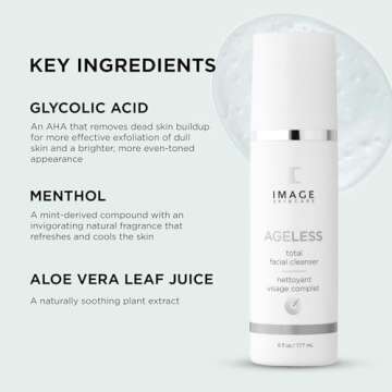 Image Skincare Ageless Total Facial Cleanser 6 oz for Radiant Skin