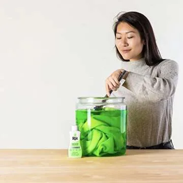 Rit Dye Liquid Purple All-Purpose Dye (8oz) - Pixiss Tie Dye Kit and Accessories Set Bundle with Rubber Bands, Gloves, Funnel and Squeeze Bottle - Tie Dye Party Supplies