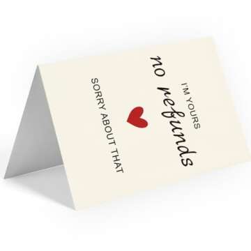 Funny Anniversary Card for Couples Celebrating Love