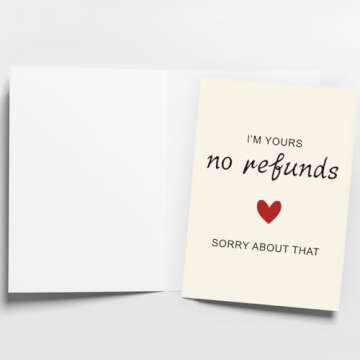 Funny Anniversary Card for Couples Celebrating Love