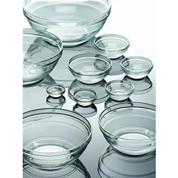 Duralex Nesting Bowls Set, 10-piece Kitchen Essential