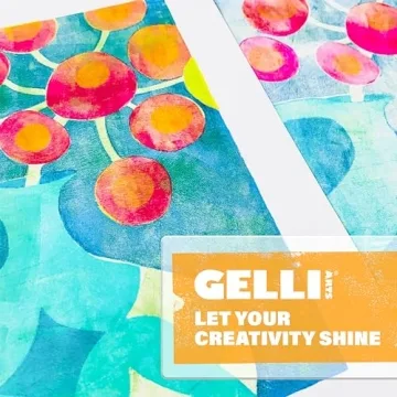 Gelli Arts Gel Printing Plate for Home Art Projects