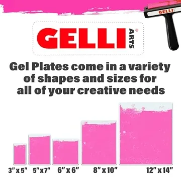 Gelli Arts Gel Printing Plate for Home Art Projects