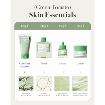 Discover the FULLY Green Tomato Skincare Pore Care Bundle