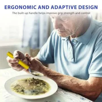 Foam Grip Tubing 6pcs Adaptive Utensils Grip Tubing, Built up Grip Aid for Utensils, Tools and Pens for Elderly, Disabled, Arthritic, Handicapped