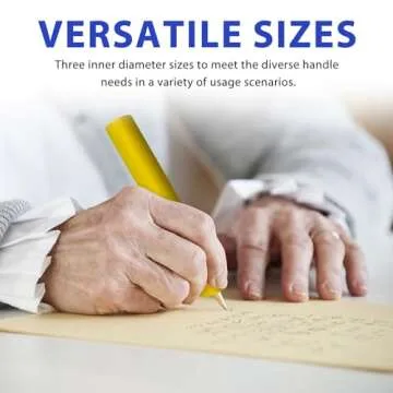 Foam Grip Tubing 6pcs Adaptive Utensils Grip Tubing, Built up Grip Aid for Utensils, Tools and Pens for Elderly, Disabled, Arthritic, Handicapped