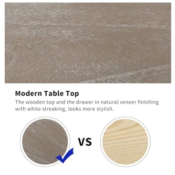 Elegant Kinsuite White Console Table with Storage Shelves