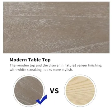 Elegant Kinsuite White Console Table with Storage Shelves