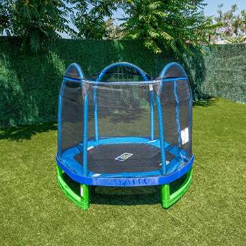 Bounce Pro 7-Foot My First Trampoline for Ages 3-10