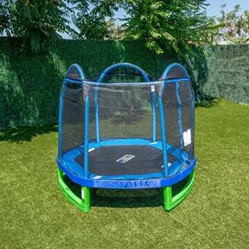 Bounce Pro 7-Foot My First Trampoline for Ages 3-10
