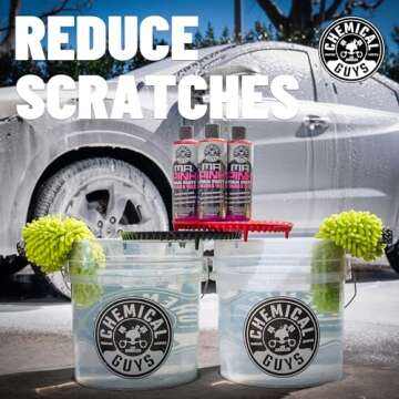 Chemical Guys DIRTTRAP03 Cyclone Dirt Trap Car Wash Bucket Insert Car Wash Filter Removes Dirt and Debris While You Wash (Blue) 12" Diameter Great For Washing Cars, Trucks, SUVs, RVs & More