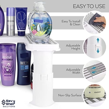 Expandable Under Sink Organizer for Bathroom Kitchen Storage