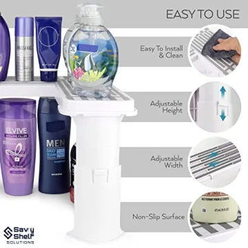 Expandable Under Sink Organizer for Bathroom Kitchen Storage