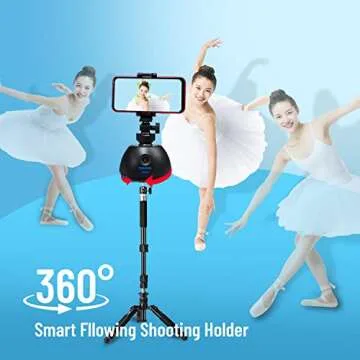 YONGNUO Auto Tracking Phone Holder - 360° Hands-Free Shooting