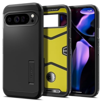 Spigen Tough Armor Case for Pixel 9 Pro XL - Military-Grade Protection with Kickstand