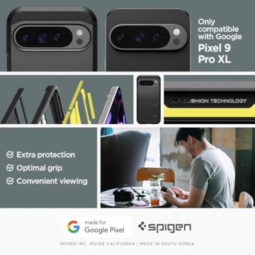 Spigen Tough Armor Case for Pixel 9 Pro XL - Black
