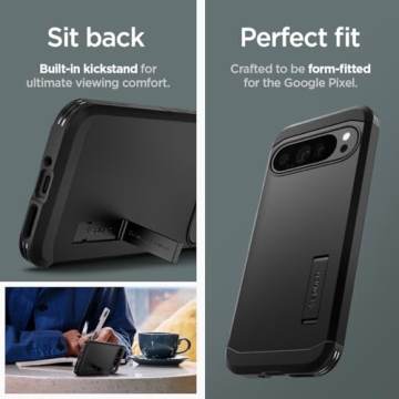 Spigen Tough Armor Case for Pixel 9 Pro XL - Black