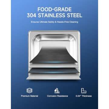 CREWORKS Professional Jewelry Cleaning Machine, 2L Jewelry Cleaning Ultrasonic Machine with Heater & Timer, Digital Sonic Cleaning Machine for Cleaning Denture Dental Irrigator Parts Retainer Glasses