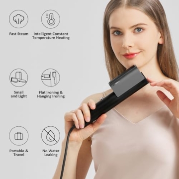 Portable Handheld Garment Steamer for Quick Wrinkle Removal