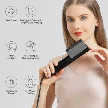 Portable Handheld Garment Steamer for Quick Wrinkle Removal