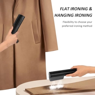 Portable Handheld Garment Steamer for Quick Wrinkle Removal