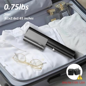 Portable Handheld Garment Steamer for Quick Wrinkle Removal