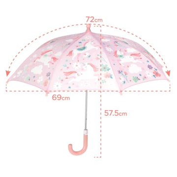 Color Changing Umbrella for Kids - Fun and Safe