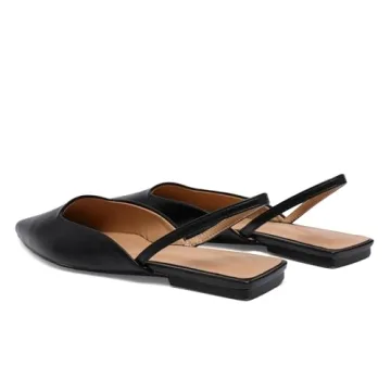 Riekhany Slingback Flats Stylish Comfortable Slip-On Shoes