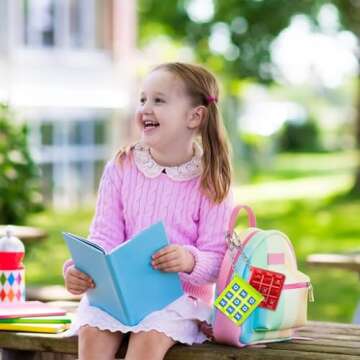 Hicarer Valentines Tic Tac Toe Keychain for Kids Ages 8-12 Party Favors Plastic Keyholders Game for Goodie Bags Mini Backpack Birthday Party(Bright Color,16 Pcs)