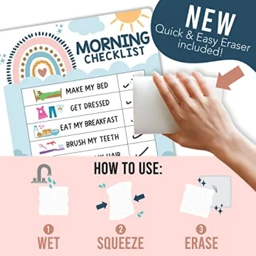 Hadley Designs Kids Daily Schedule Chart for Fun Routines