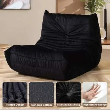 Snug Sofee Bean Bag Chair - Ultra-comfortable Dutch Velvet Sofa