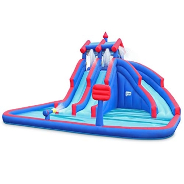 Sunny & Fun Mega Sport Inflatable Water Park - Ultimate Backyard Aquatic Adventure!