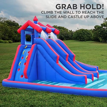 Sunny & Fun Mega Sport Inflatable Water Triple Slide Park