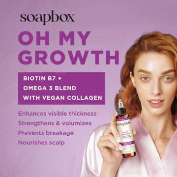 Soapbox Oh My Growth Lengthening Hair Treatment 5 oz