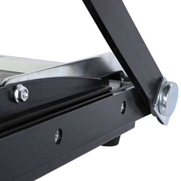 newtend Paper Trimmer, A4 Paper Cutter Guillotine with Heavy Duty Gridded Base Cut Length 12 Sheets Capacity, Cutting Paper Machine for Home Office