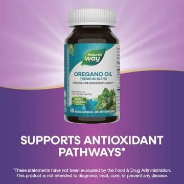 Nature’s Way Oregano Oil – Immune Support Supplement – Vegan