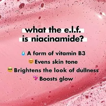e.l.f. Power Grip Primer + 4% Niacinamide Mini, Gel-Based & Hydrating Face Primer, Evens Skin & Brightens, Grips Makeup, Vegan & Cruelty-Free